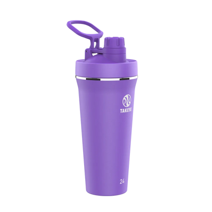 Blender Bottle Strada Insulated Shaker Bottle 24oz Purple for sale