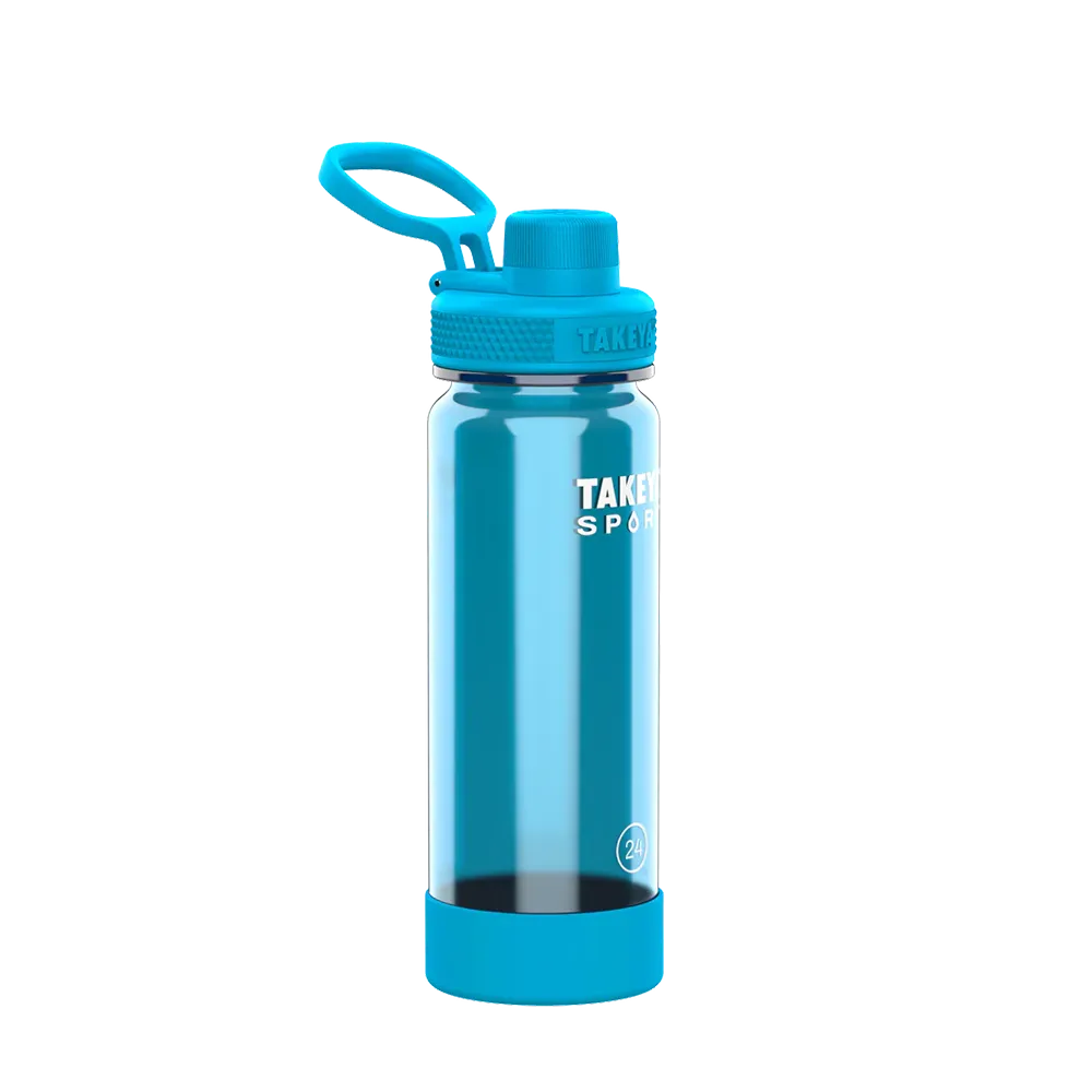 Customized Tritan Sport Water Bottle Spout Lid 24 oz Water Bottles from Takeya 