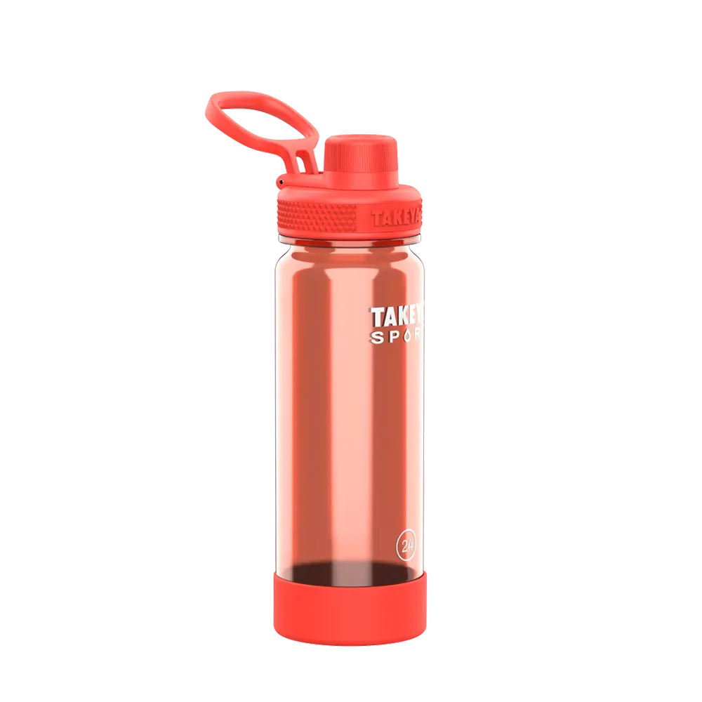 Customized Tritan Sport Water Bottle Spout Lid 24 oz Water Bottles from Takeya 