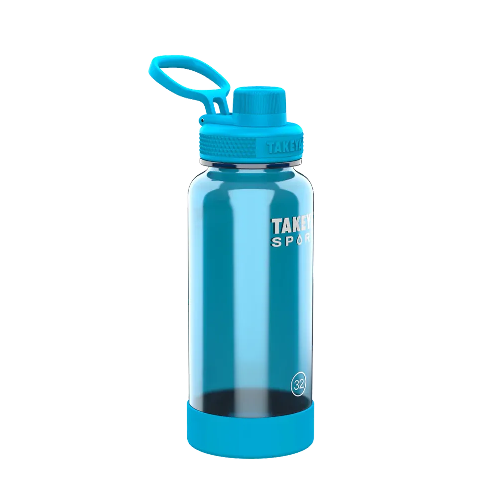 Customized Tritan Sport Water Bottle Spout Lid 32 oz Water Bottles from Takeya 