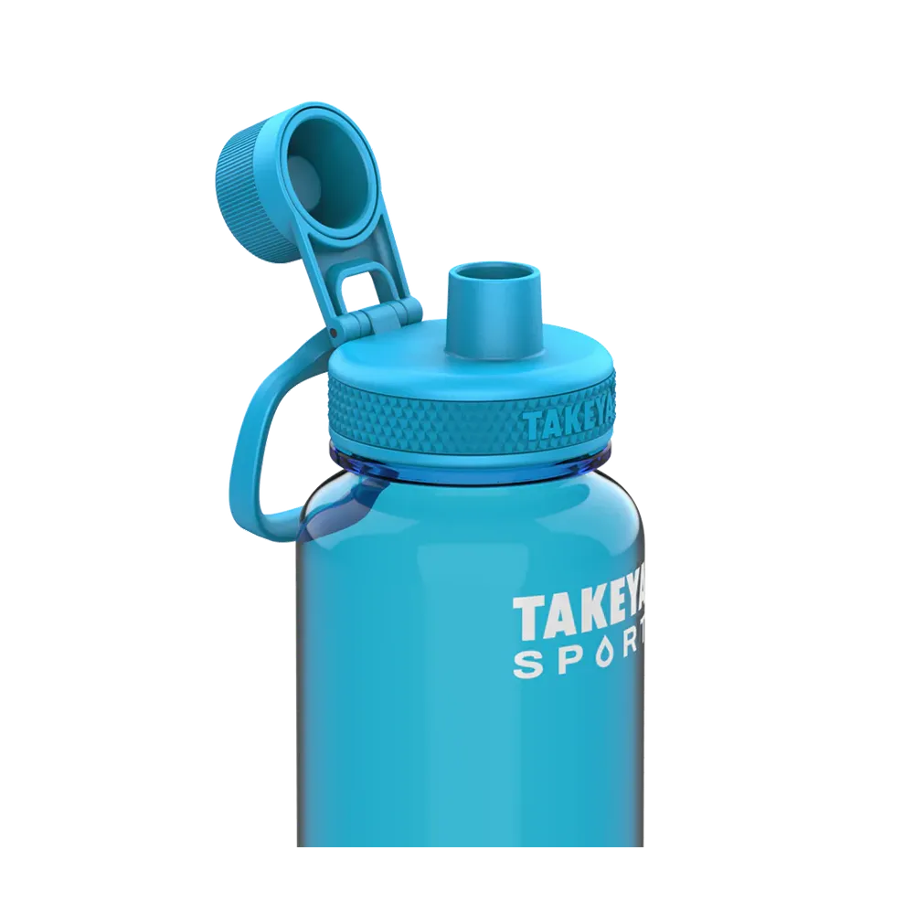 Customized Tritan Sport Water Bottle Spout Lid 32 oz Water Bottles from Takeya 
