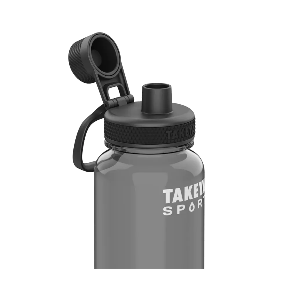 Takeya Tritan Sport Water Bottle Spout Lid 32 oz – Custom Branding