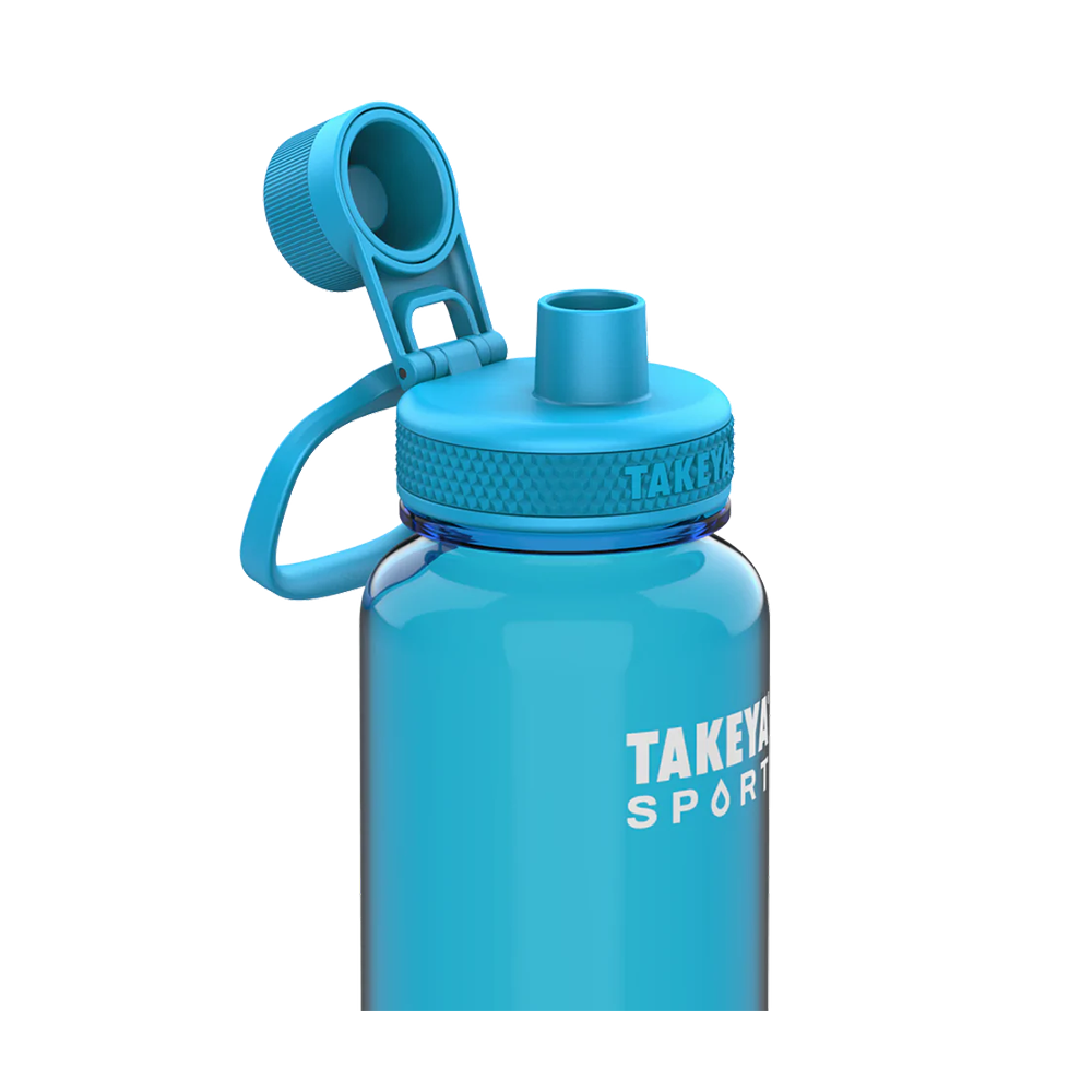 Customized Tritan Sport Water Bottle Spout Lid 40 oz Water Bottles from Takeya 