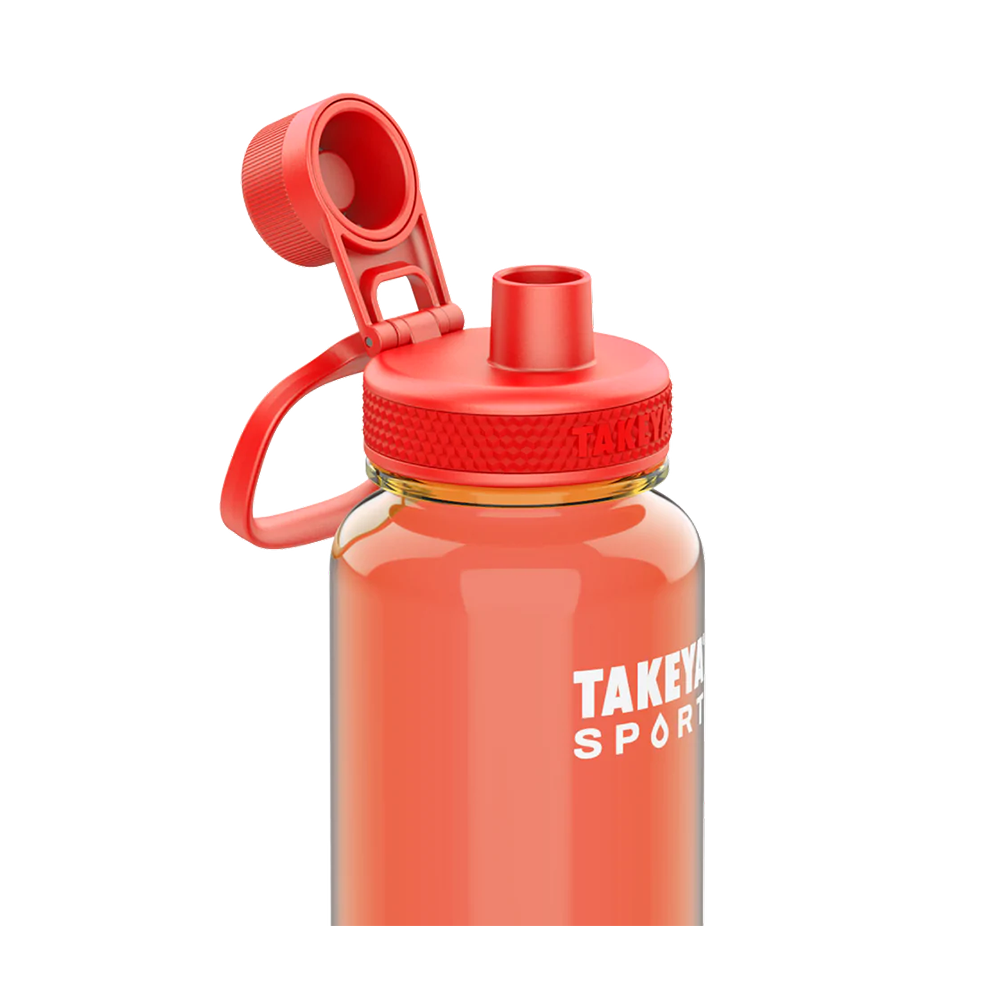 Customized Tritan Sport Water Bottle Spout Lid 40 oz Water Bottles from Takeya 