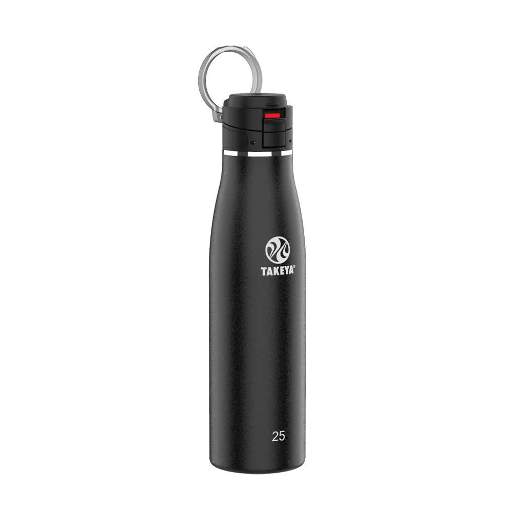 Customized Traveler Mug With FlipLock Lid 25 oz Water Bottles from Takeya 