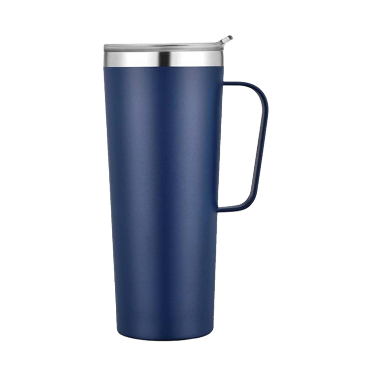 Customized Tall Tumbler with Handle 28 oz Tumblers from Slate 