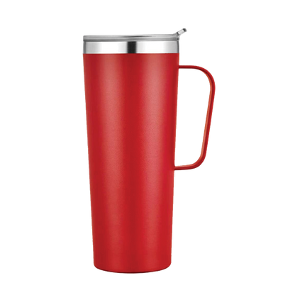 Customized Tall Tumbler with Handle 28 oz Tumblers from Slate 