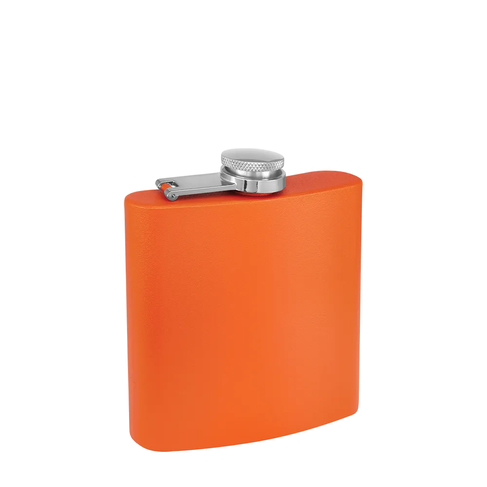 Customized The Simple Stainless Steel Flask 6 oz  from Custom Branding 