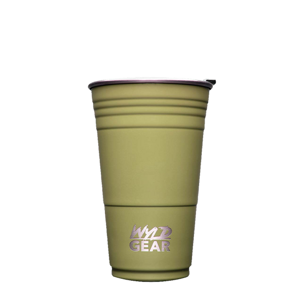 Customized Wyld Party Cup 16 oz Tumblers from Wyld Gear #color_od-green